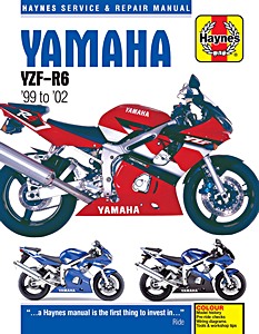 Książka: Yamaha YZF-R6 (1999-2002) - Haynes Service & Repair Manual