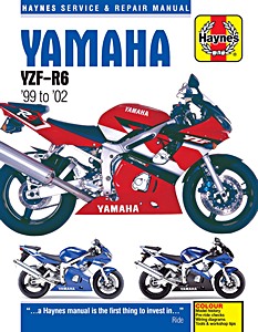 Livre : Yamaha YZF-R6 (1999-2002) - Haynes Service & Repair Manual