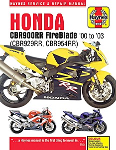 Honda CBR 900 RR FireBlade (CBR929RR, CBR954RR) (2000-2003)