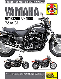 Livre : Yamaha VMX 1200 V-Max (1985-2003) - Haynes Service & Repair Manual