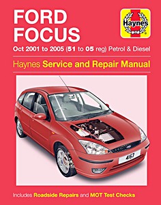 Book: Ford Focus - Petrol & Diesel (Oct 2001 - 2005) - Haynes Service and Repair Manual