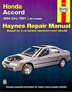Livre: Honda Accord (1994-1997) (USA) - Haynes Repair Manual