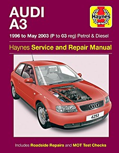 Livre: Audi A3 - Petrol & Diesel (1996 - May 2003) - Haynes Service and Repair Manual