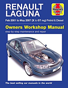 Livre : Renault Laguna Petrol & Diesel (2/01-5/07)