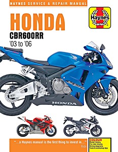 Livre : Honda CBR 600 RR (2003-2006) - Haynes Service & Repair Manual