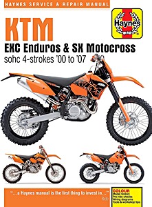 Książka: [HP] KTM EXC Enduros/SX Motocross (2000-2007)