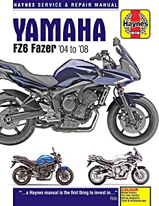 Książka: [HP] Yamaha FZ6 Fazer (2004-2008)