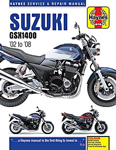 Livre: Suzuki GSX 1400 (2002-2008) - Haynes Service & Repair Manual