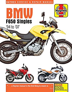 Book: BMW F 650 Singles (1994-2007) - Haynes Service & Repair Manual