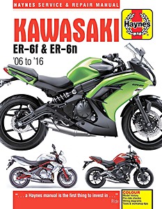 Boek: Kawasaki ER-6f & ER-6n (2006-2016) - Haynes Service & Repair Manual