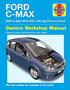 Książka: Ford C-Max - Petrol & Diesel (2003-2010) - Haynes Service and Repair Manual