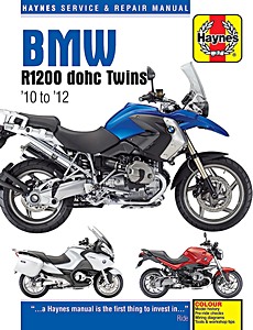 Livre: BMW R 1200 dohc Twins (2010-2012) - Haynes Service & Repair Manual