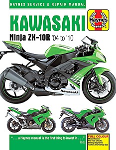 Livre: Kawasaki Ninja ZX-10R (2004-2010) - Haynes Service & Repair Manual