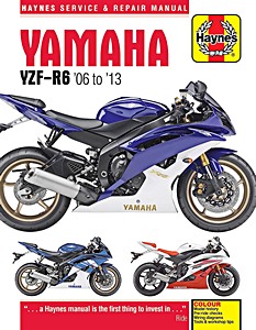 Livre : Yamaha YZF-R6 (2006-2013) - Haynes Service & Repair Manual