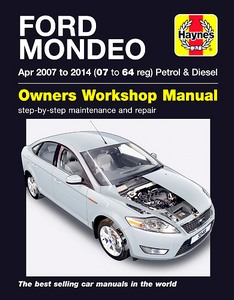 Książka: Ford Mondeo - 2.0 Petrol & 1.8 and 2.0 TDCi Diesel (Apr 2007-2014) - Haynes Service and Repair Manual