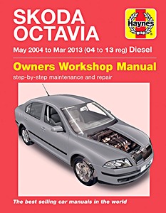 Książka: Skoda Octavia - Diesel (May 2004 - Mar 2013) - Haynes Service and Repair Manual