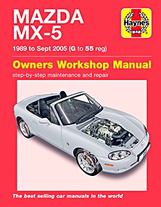 Livre: Mazda MX-5 (1989-9/2005) - Haynes Service and Repair Manual