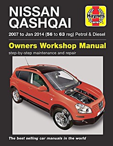 Book: Nissan Qashqai - Petrol & Diesel (2007-2014) - Haynes Service and Repair Manual