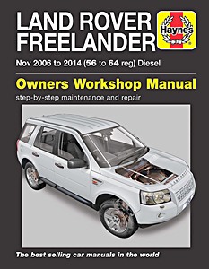 Livre: Land Rover Freelander 2 - Diesel (11/2006 - 2014) - Haynes Service and Repair Manual