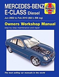 Livre: Mercedes-Benz E-Class (W211) - CDI Diesel (Jun 2002 - Feb 2010) - Haynes Service and Repair Manual