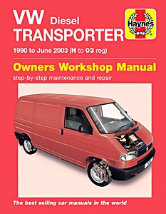 Livre: VW Transporter T4 - Diesel (1990 - June 2003) - Haynes Service and Repair Manual