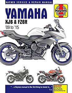 Buch: Yamaha XJ6 & FZ6R (2009-2015) - Haynes Service & Repair Manual