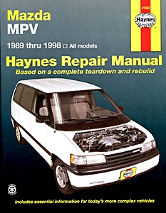 Buch: Mazda MPV (1989-1994) (USA) - Haynes Repair Manual