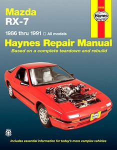 Boek: Mazda RX-7 Rotary (1986-1991) (USA) - Haynes Repair Manual