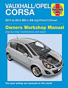 Book: Opel Corsa D - Petrol & Diesel (2011-2014)