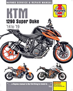 Book: KTM 1290 Super Duke (2014-2019) - Haynes Service & Repair Manual