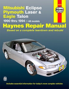 Livre: Mitsubishi Eclipse / Plymouth Laser / Eagle Talon (1990-1994) (USA) - Haynes Repair Manual