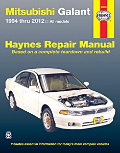 Livre: Mitsubishi Galant (1994-2012) (USA) - Haynes Repair Manual