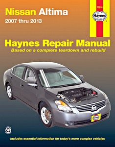 Boek: Nissan Altima (2007-2013) (USA) - Haynes Repair Manual