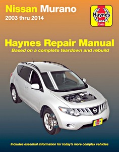 Książka: Nissan Murano - All models (2003-2014) (USA) - Haynes Repair Manual