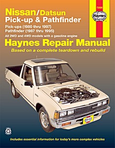 Book: Nissan / Datsun Pick-up & Pathfinder (1980-1997) (USA) - Haynes Repair Manual