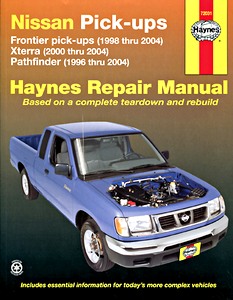Livre: Nissan Frontier Pick-ups (1998-2004), Xterra (2000-2004), Pathfinder (1996-2004) (USA) - Haynes Repair Manual