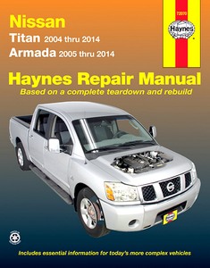 Boek: Nissan Titan (2004-2014) & Armada (2005-2014) (USA) - Haynes Repair Manual