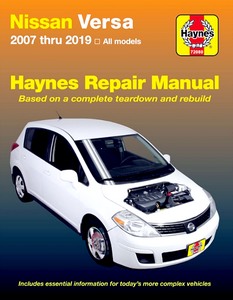 Boek: Nissan Versa - All models (2007-2019) (USA) - Haynes Repair Manual