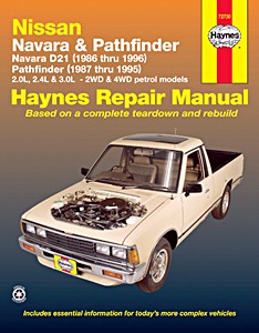 Livre : Nissan Navara (D21) & Pathfinder (1986-1996) (AUS) - Haynes Repair Manual