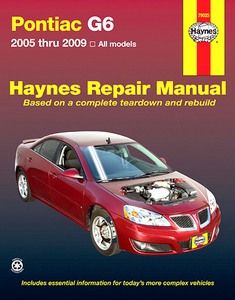 Livre: Pontiac G6 (2005-2009) - Haynes Repair Manual