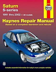 Książka: Saturn S-series - All models (1991-2002) (USA) - Haynes Repair Manual