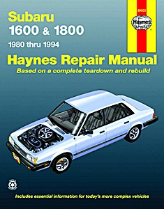 Livre : Subaru 1600 & 1800 (1980-1994)