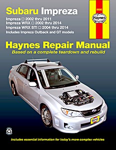 Boek: Subaru Impreza & WRX (2002-2014) (USA) - Haynes Repair Manual