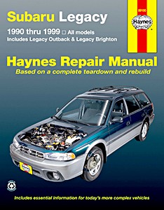 Książka: Subaru Legacy (1990-1999) - including Legacy Outback & Legacy Brighton (USA) - Haynes Repair Manual