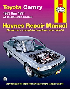 Książka: Toyota Camry - All gasoline models (1983-1991) (USA) - Haynes Repair Manual