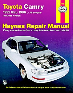 Książka: Toyota Camry & Avalon (1992-1996) (USA) - Haynes Repair Manual
