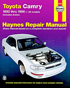 Livre : Toyota Camry & Avalon (1992-1996) (USA) - Haynes Repair Manual