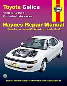 Livre: Toyota Celica - Front-wheel drive models (1986-1999) (USA) - Haynes Repair Manual