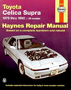 Boek: Toyota Celica Supra (1979-1992) (USA) - Haynes Repair Manual