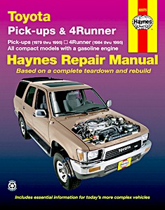 Książka: Toyota Pick-ups & 4Runner - Gasoline engines (1979-1995) (USA) - Haynes Repair Manual